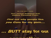 Babe pees closeup spreading, virtual facesitting, dirty talk JOI with femdom & findom, doggystyle panties down - Lelu Love 15/16