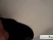 Diamond Decides To Get Wet And Wild 12/16