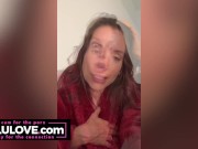 Babe sharing tit job details, nude dancing, pussy & asshole closeups, full makeup and hair & bikini pool concert - Lelu Love 7/16