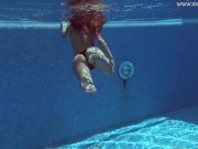 Sexiest Hungarian pornstar Tiffany swims naked then ruby tight pussy 16/16