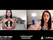 Girls Masturbate During A Video Call 7/16