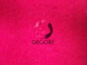 Goth Shemale Solo Playing With Her Dildo in Bed Video 1/16