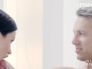 Best Friends Nikki Waine And Sasha Rose Amazing Pussy Fuck With Lucky Man - WHITEBOXXX 8/16