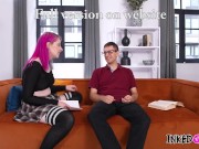 A Tattooed Babe Nailed by her Director 2/16