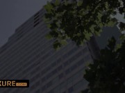 Threesome with 2 big boobs MILFs in lingerie 1/16