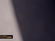 Threesome with 2 big boobs MILFs in lingerie 3/16