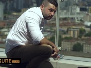 Threesome with 2 big boobs MILFs in lingerie 4/16