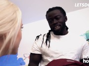 Blonde Babe Nikki Hill Interracial Fuck With BBC In Hostel Room - HORNY HOSTEL 3/16