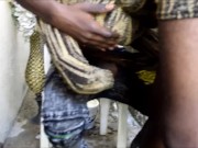 Rough Sex Outside with Ebony Babe 11/16