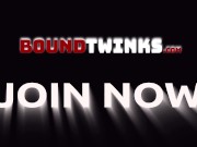 Bound twink endures torment and sex 1/16