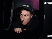 Kinky Slut Jezzicat Sucks & Fucks In Backseat Of Haunted Bus - LETSDOEIT 1/16