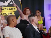 BRAZZERS - Big Naturals Fest Of A Threesome With Hot Babes Codi Vore & Chloe Surreal 1/16