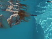 Swimming pool erotics by Nata sexy Latvian 15/16