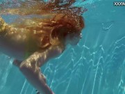 Swimming pool erotics by Nata sexy Latvian 8/16
