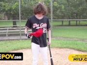 Sexy MYLF Callie Brooks Must Lead a Less-Than-Spectacular Baseball Team to Stardom 4/16