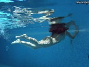 Diana Rius hot petite pornstar underwater 11/16