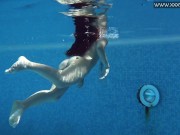 Diana Rius hot petite pornstar underwater 12/16