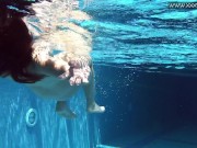 Diana Rius hot petite pornstar underwater 16/16