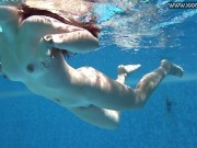 Diana Rius hot petite pornstar underwater 9/16