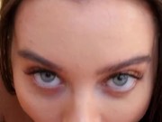 Brattysis - Sexy StepSis Lana Rhodes sucks a dick like no other. Deep Throat Action 12/16