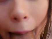 Brattysis - Sexy StepSis Lana Rhodes sucks a dick like no other. Deep Throat Action 6/16