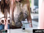 Cute Brunette Seduces The Hottest Lesbian MILF 5/16