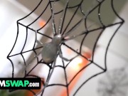 Mandy And Sydney, Two Sexy Stepmoms, Have Decided That They Are Going To Dress Sexy For Halloween 4/16