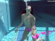 Sunny weather swimming pool session Jessica Lincoln 10/16